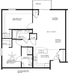  Floor Plan Audubon
