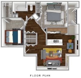 1 bed 1 bath A at Stetson Meadows Apartments, Colorado, 80922