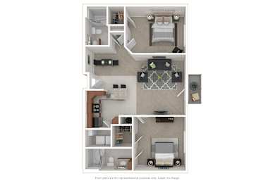 2 bed 2 bath at The Lofts at Reynolds Village Apartments, Asheville