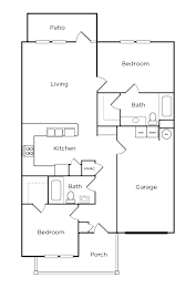  Floor Plan 2 Bedroom