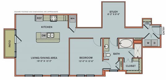 3-AS1 Floorplan at The Can Plant Residences at Pearl