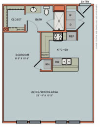 3-S4 Floorplan at The Can Plant Residences at Pearl