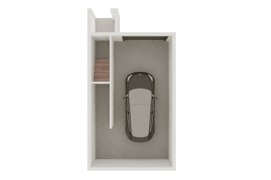 Lower Level Floor Plan Layout at Ironridge's Apartments in San Antonio, TX