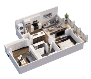  Floor Plan A1e Plus Flex Space
