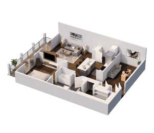  Floor Plan A2a Plus Flex Space