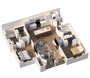  Floor Plan B1