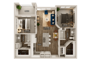  Floor Plan B1
