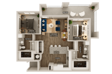  Floor Plan B2