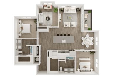 Floor Plan B3