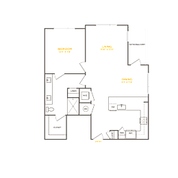 the plan of the floor plan for the apartment