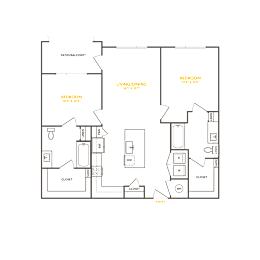 B1 ANSI Citron Floorplan