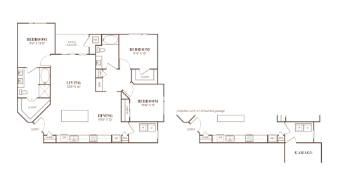a floor plan of a house with a green background