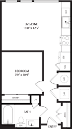 Studio Floorplan