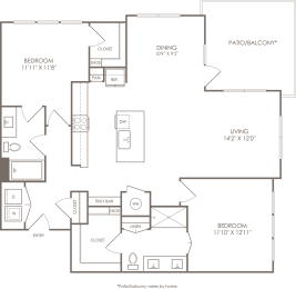 a blueprint of a floor plan of a house  schematic drawing