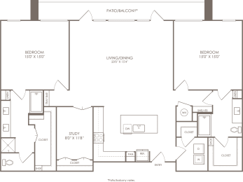 a green diagram of a floor plan of a building