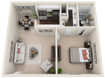 bedroom floor plan an opens up concept in this design