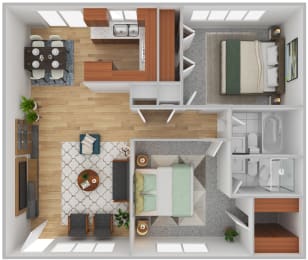 2 Bedroom apartment at Vertical at Biltmore Apartments in Phoenix, AZ
