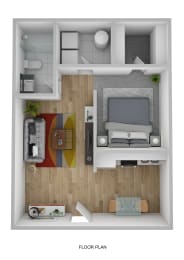 1 bedroom apartment at Arcadia Pointe Apartments in Las Vegas