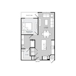 A2 Floorplan at Cobalt, Saginaw, TX, 76131