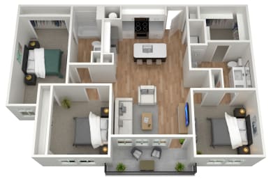 3 bedroom 2 bath at Birdie on Woodland Greens, Texas 78726
