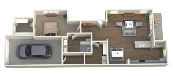 A2 at Villas of Mason Hills, Texas