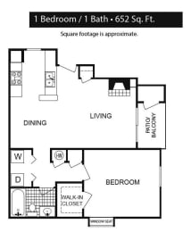 1 bed 1 bath at Northchase,Texas