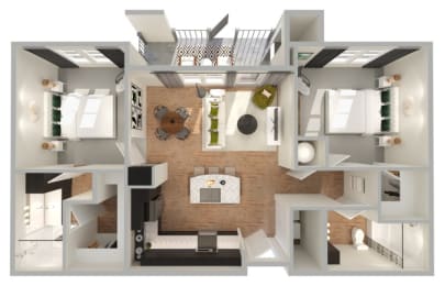 2 bed 2 bath at The Fitzroy San Marcos, San Marcos
