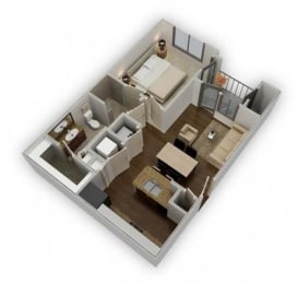 Serenity Floor Plan at Alvista Round Rock, Round Rock, TX, 78664
