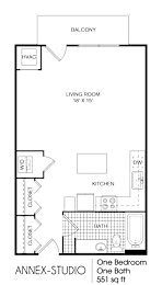 Studio 1 bathroom at 275 on the Park Apartments, Missouri, 63108
