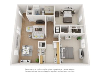 B1 Floor Plan at Whispering Oaks, Conroe ?