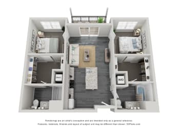 The Bexley Floor plan