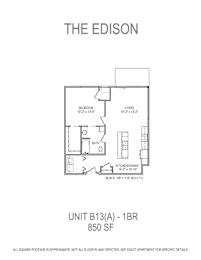  Floor Plan B13 (ADA Accessible)