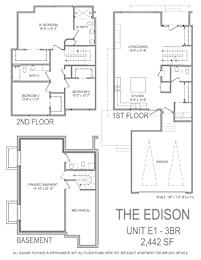  Floor Plan Duplex - E1