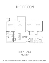  Floor Plan D1