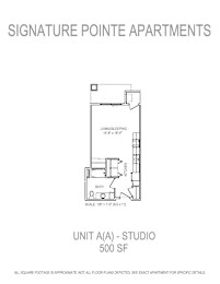  Floor Plan Style A (ADA)