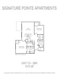  Floor Plan Style C3