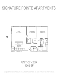  Floor Plan Style C7