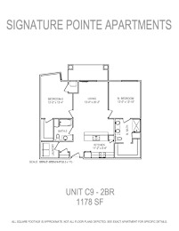  Floor Plan Style C9