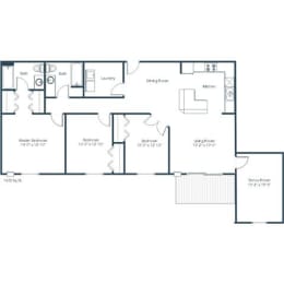 a floor plan of a home