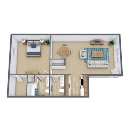 Hutchinson, MN Twin Oaks | One Bedroom 11A