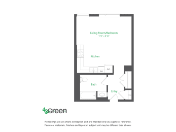 Floor Plan  Studio B