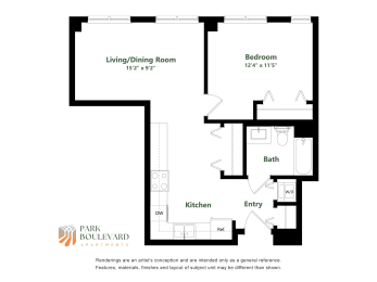 Floor Plan  a floor plan of a house