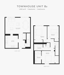 Townnhouse Unit B2 at Eden Commons, Chicago, Illinois