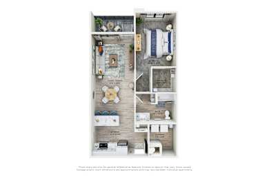 a floor plan of a 2100 sq ft apartment