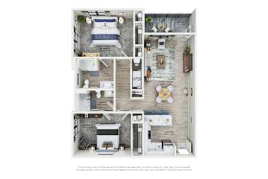 a floor plan of a 1 bedroom unit with a bathroom and a balcony