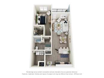 The Belmont Floorplan at Ardmore at Prosperity, Knoxville, TN