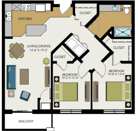  Floor Plan The Irvine