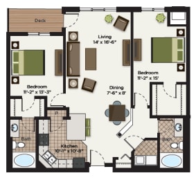  Floor Plan Maple D
