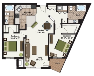  Floor Plan Maple F