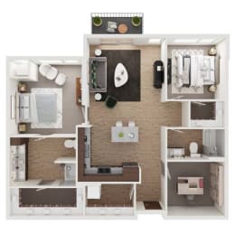 a1 floor plan  the residences at sawmill estates apartments in